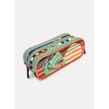 Imagem de Estojo Triplo Dino Miami - Puket, UN, PRETO