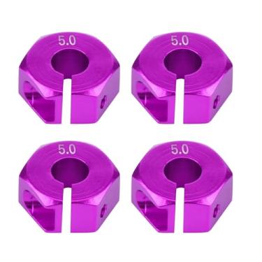 Imagem de Generic Adaptador de Cubo Hexagonal de Roda Durável de 12 Mm para Carro RC HSP Escala 1/10, Design Sem Agitação, Adequado para Carro Off-road, Liga de Alumínio, Espessura de 4 * 7 Mm (#10)