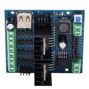 Imagem de Acouto Módulo de Driver L298N - Placa Controladora de Motor de 4 Canais para Motores DC, Componente Eletrônico Confiável e Eficiente