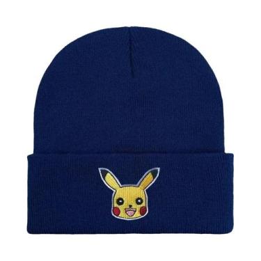 Imagem de Gorro De Inverno Unissex De Algodão Com Bordado De Personagens Pokémon