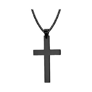 Imagem de Colar Com Pingente De Cruz Em Ouro E Prata Para Mulheres E Homens, Joi