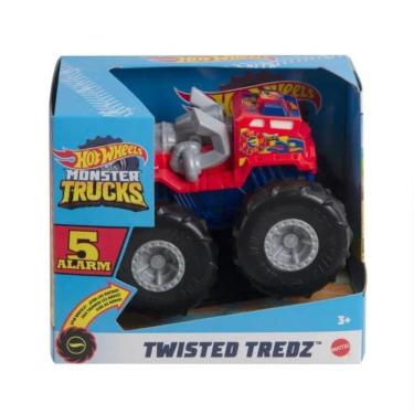 Imagem de Hot Wheels Monster Trucks 5 Alarm Pneus Gigantes MATTELL GVK37 GVK41