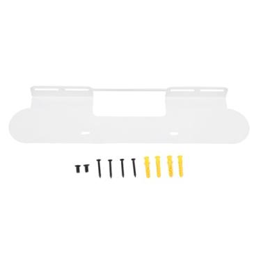 Imagem de ASHATA Suporte de Montagem na Parede do Alto-falante para Beam Gen 2, Alto-falante Resistente Flutuante Prateleira de Parede Soundbar Mount para Beam Gen 2, Economia de Espaço, Branco (Branca)