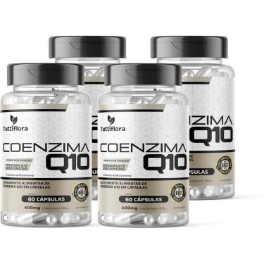 Imagem de Kit Com 04 - Coenzima Q10 (200mg P/Porção) 60 Cápsulas TuttiFlora-Unissex