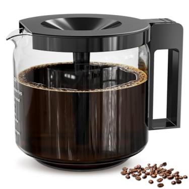 Imagem de Cafeteira de substituição para 10 xícaras para cafeteira Moccamaster Technivorm (89830), garrafa de substituição compatível com a máquina de café Technivorm Moccamaster, cafeteira de vidro, durável e