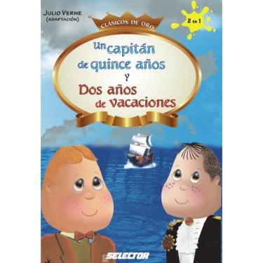 Imagem de Un capitán de quince años y Dos años de vacaciones - Espanhol