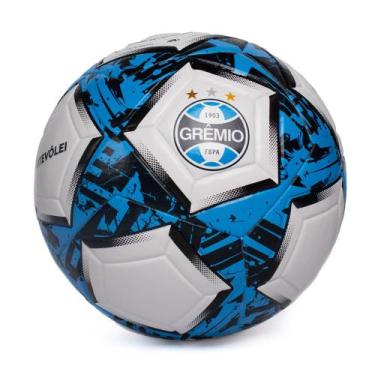 Imagem de Bola Futevôlei Dualt Grêmio Protech FBPA Branco/Azul, Branco, Azul, Ún