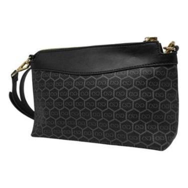 Imagem de Bolsa Feminina Alça Transversal Monograma Clássica Chenson-Feminino