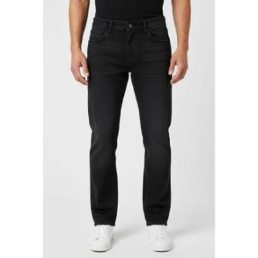 Imagem de Calça Sarja Masculina Slim Polo Wear Cinza Escuro-Masculino