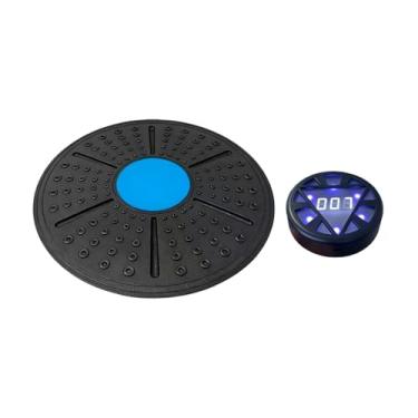 Imagem de MotiveTech Disco de Treinamento de Equilíbrio Wobble Board com Luz Guia, Ideal para Exercícios de Fortalecimento do Core, Academia em Casa e Presente de Natal