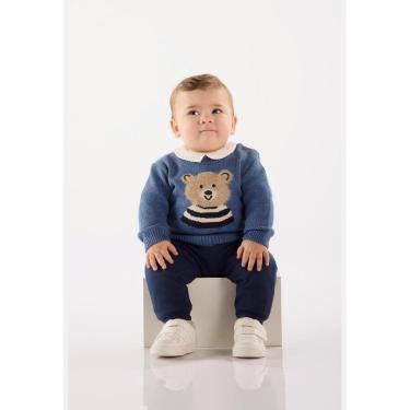 Imagem de Blusa de Tricot para Bebê Menino Up Baby-Masculino