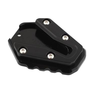 Imagem de QccHieUs Apoio para os pés de apoio do pé de estacionamento da motocicleta, para descanso lateral da motocicleta, Preto