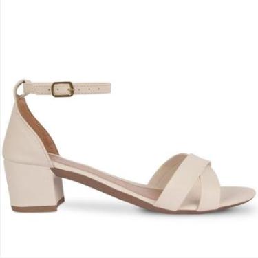 Imagem de Sandalia Feminina Colorida Festa Salto Baixo Grosso Moda A3.14 C-Feminino