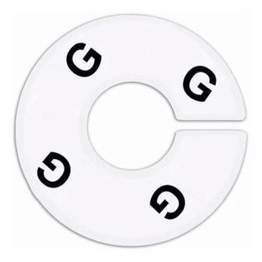 Imagem de Separador Para Araras Branco - Central