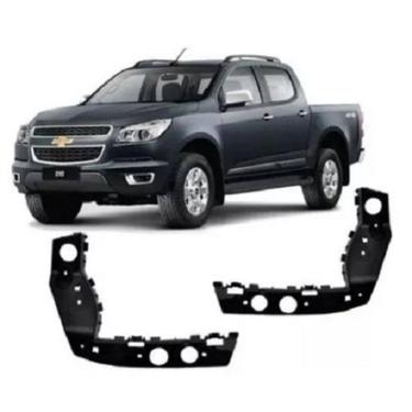 Imagem de Par Guia Suporte Dianteiro Parachoque S10 2012 13 14 A 2019