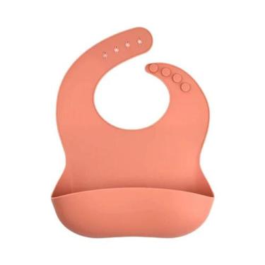 Imagem de Babador De Silicone Para Bebês, Impermeável, Macio, De Grau Alimentíci