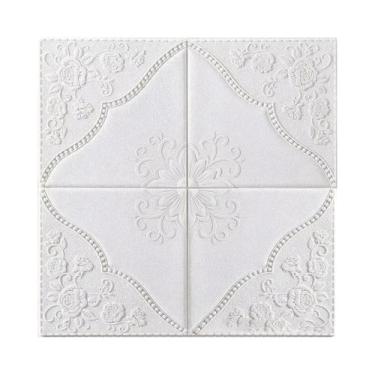 Imagem de Decoração De Parede Moderna Em Papel 3D À Prova d'Água, Autoadesiva, À