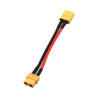 Imagem de Cabo Conector De Bateria Dual XT60 Macho E Fêmea, Divisor Em Y De 3 Vi