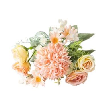 Imagem de 7 Hastes De Flores Artificiais De Camomila Para Decoração De Casa, Arc