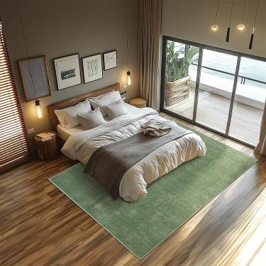 Imagem de Tapete Ecletik Verde Selva 100x150cm Tapetes São Carlos