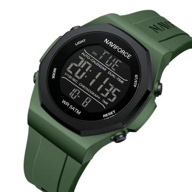 Imagem de Relógio Naviforce Militar Masculino Digital Esportivo Lite-Masculino