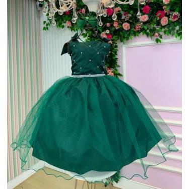 Imagem de Vestido Marie Mariely Infantil, Verde, 12