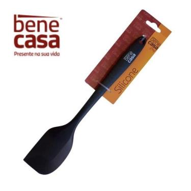 Imagem de Espátula de Silicone  Multiuso e Reforçada Pão Duro Resistente - Bene 