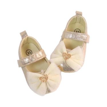 Imagem de Sapatos Para Bebês Estilo Princesa Respirável E Antiderrapante Para Pr