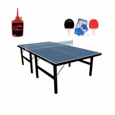 Imagem de Tênis De Mesa Ping Pong 15mm Mdf Com Kit E Cola Para Raquete - Procópi