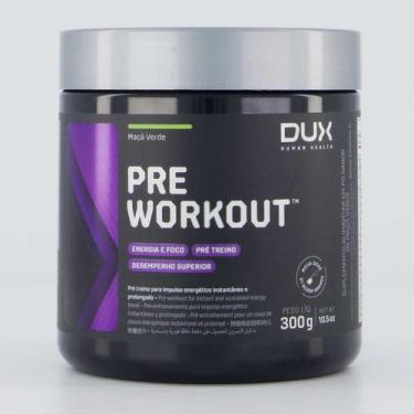 Imagem de Pré Treino Dux Workout 300g - Dux Suplementos, Maça Verde