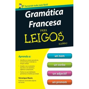 Imagem de Livro - Gramática francesa Para Leigos