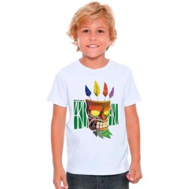 Imagem de Camiseta CRASH BANDICOOT Games Jogos Moda Infantil Roupa Criança 05 - 