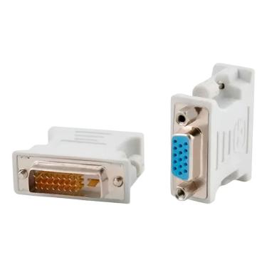 Imagem de Adaptador DVI-D Macho 24+1 para VGA Fêmea - CDC-2747