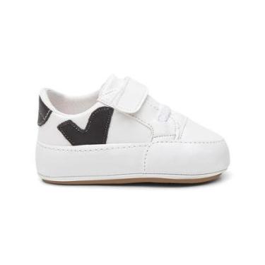 Imagem de Sapato Tênis Conforto Bebe Baby Menino Primeiros Passos Preto-Masculino