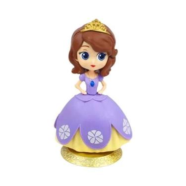 Imagem de Topo De Bolo Frozen Disney Princesa Anna Elsa Para Decoração De Festa 