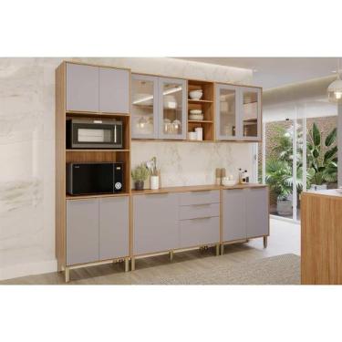 Imagem de Kit Modulado MGM 5 Peças Brilhante C5P161 Cinamomo/Platina