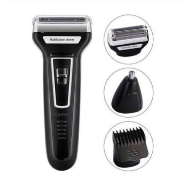 Imagem de Máquina De Cortar Cabelo Barbeador Aparador 3 Em 1