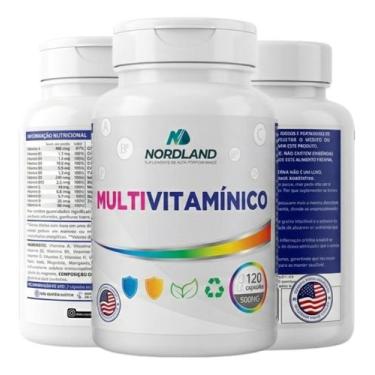 Imagem de Multivitaminico De A A Zinco Polivitamínico Concentrada 120c - Nordlan