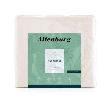 Imagem de Protetor De Colchão Casal Altenburg Bambu Com Elástico Impermeável Branco
