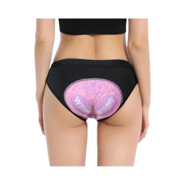 Imagem de Shorts De Ciclismo Femininos Com Almofada De Gel 3D, À Prova De Choque