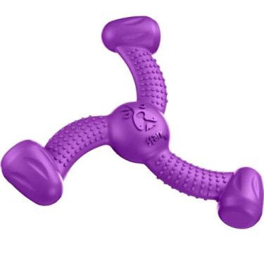 Imagem de Brinquedo Mordedor Rokka para Cachorro Médio e Grande Cor:Roxo - Stark