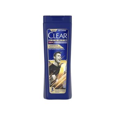Imagem de Shampoo Clear Men Sports Anticaspa Limpeza Profunda 400ml, 400ml