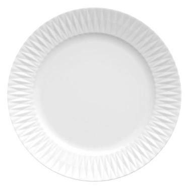 Imagem de Kit Prato Raso 06 Peças Relevo Diamante Germer Porcelanas