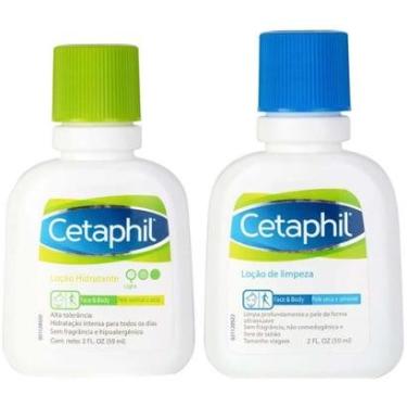 Imagem de Cetaphil Travel Size Kit – Loção de Limpeza + Loção Hidratante Kit-Unissex