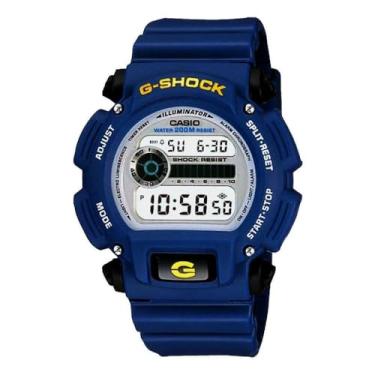 Imagem de Relogio Casio G-shock Dw9052 Azul/Preto Alarme Cron Wr 200