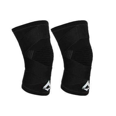 Imagem de Par Joelheiras de Compressão Sense com Faixa Tecnologia Knit 3D 2 unidades Alasca-Unissex