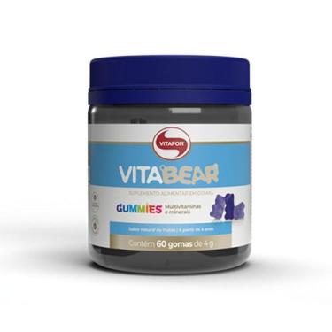 Imagem de Vitabear - 60 Gomas Sabor Natural de Frutas  - Vitafor