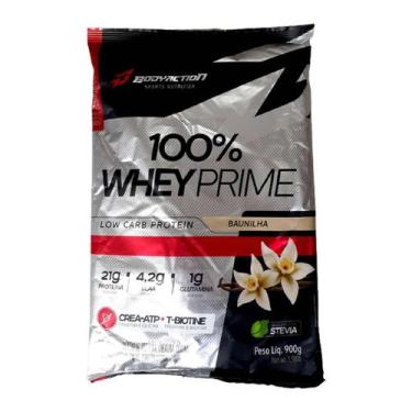 Imagem de 100% Whey Prime - 900g Refil Baunilha - BodyAction - Body Action