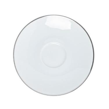 Imagem de Xicara e pires Chá Majesty Silver Porcelana 220ml -L Hermitage, 3 mese