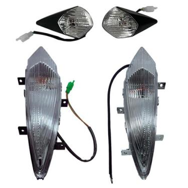 Imagem de Piscas Seta Dianteiro + Traseiro Shineray Jet 50 Jet 125 - Smart